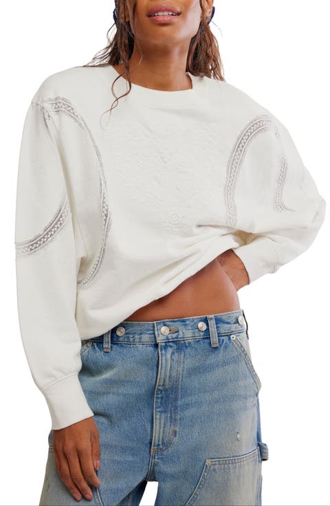 Love Lace Sweatshirt