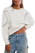 Free People Love Lace Sweatshirt