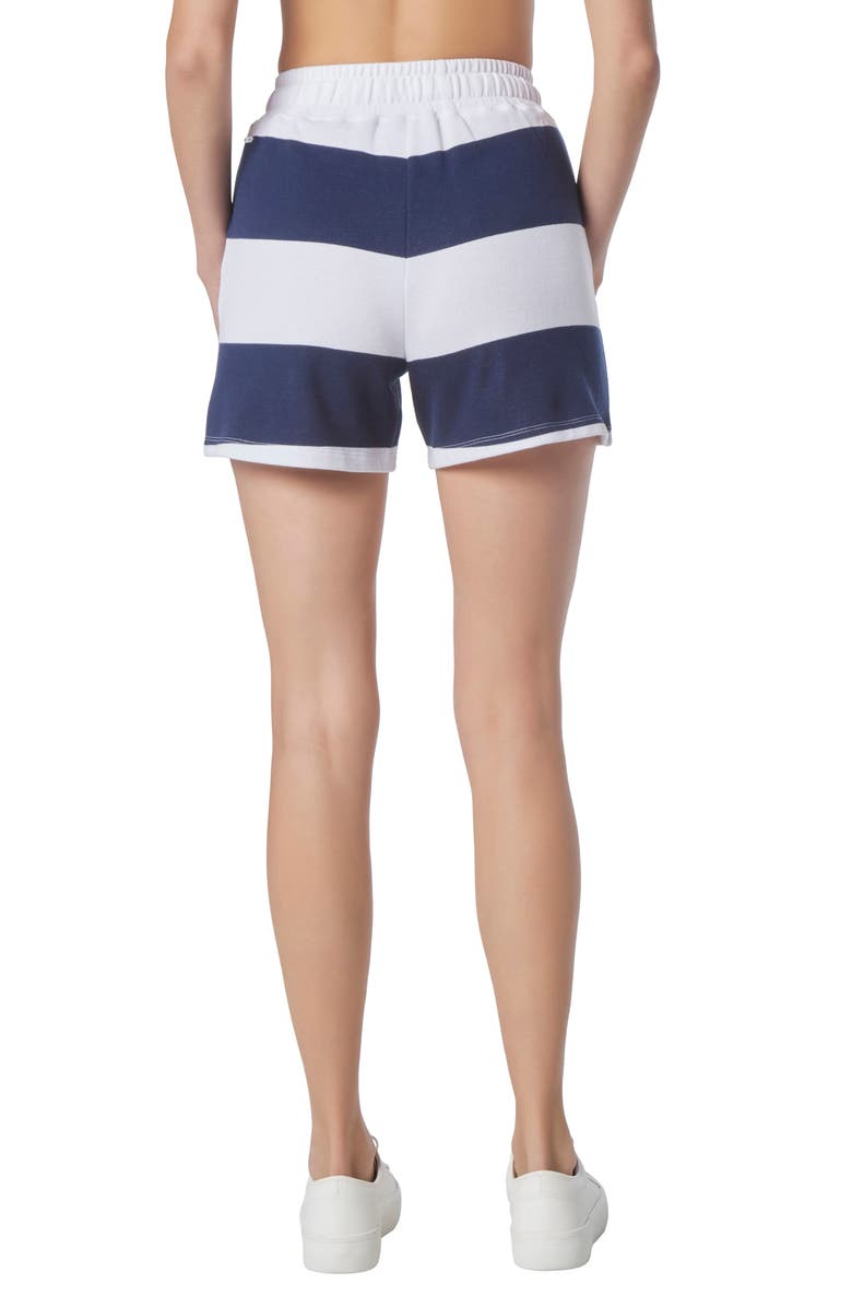 Andrew Marc Sport Rugby Stripe Pull-On Shorts | Nordstromrack