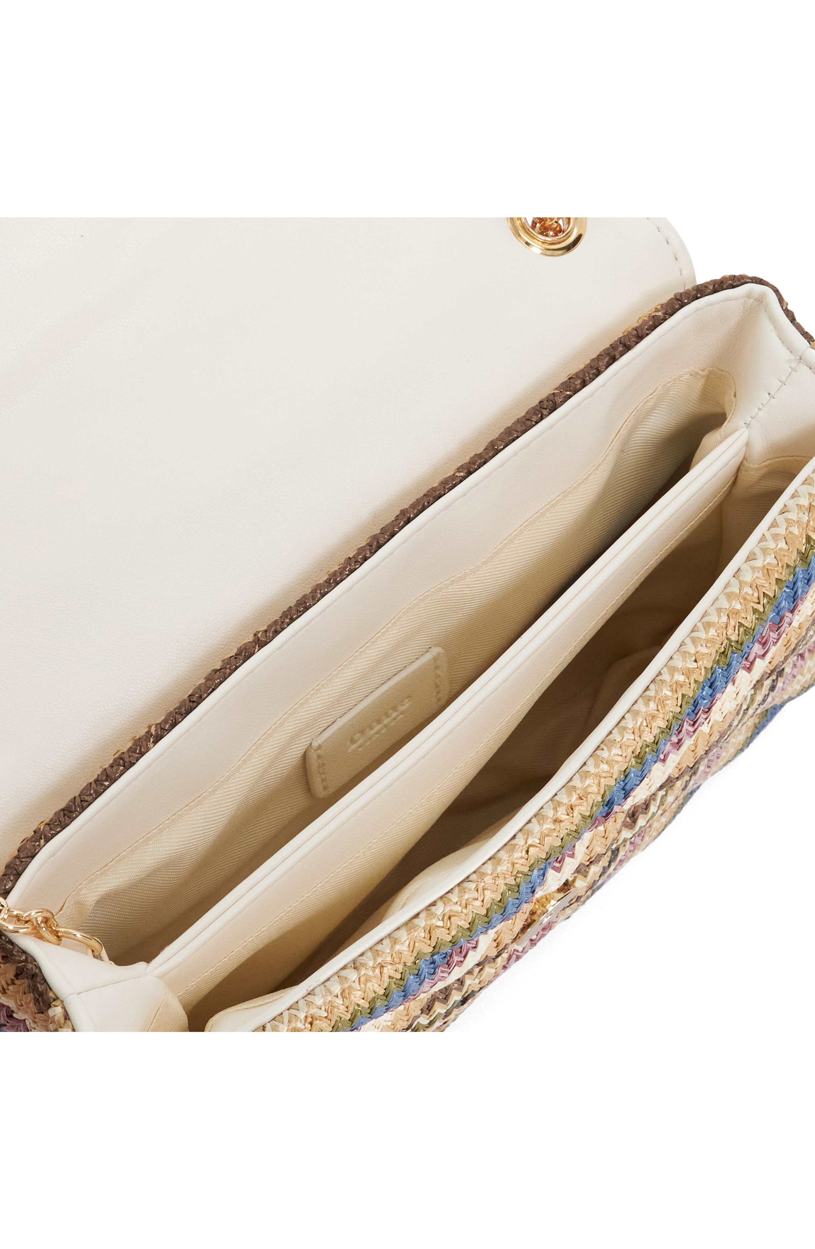 Dune London Dellalos Shoulder Bag, Alternate, color, Blue Multi