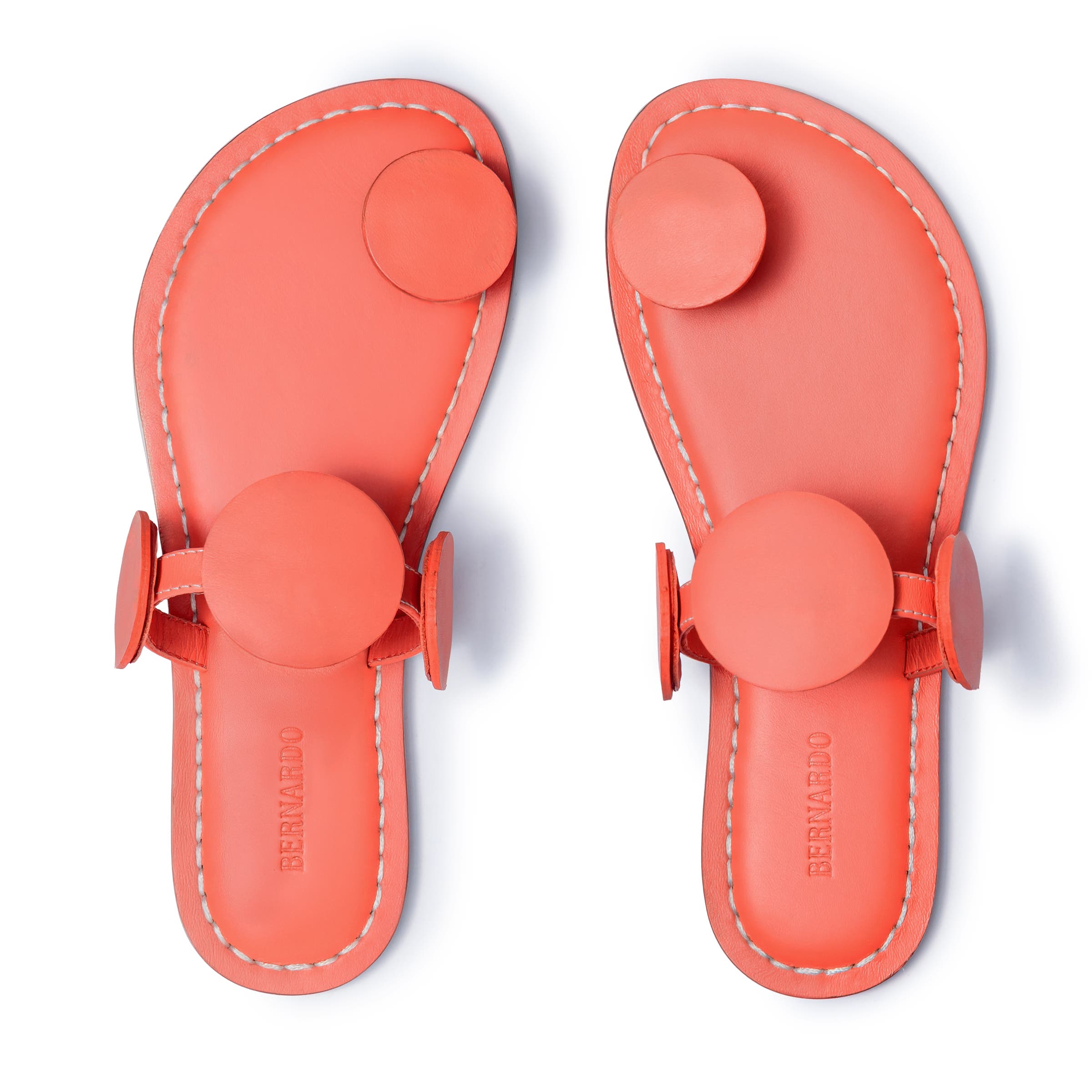 New Moon Toe Loop Sandal, Alternate, color, SUNSET ORANGE