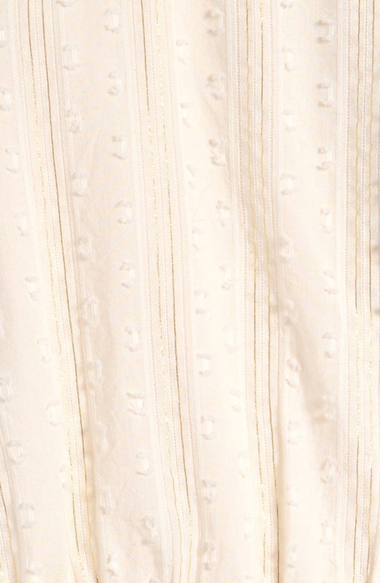 Scotch & Soda Kids' Festive Clip Dot Stretch Cotton Top, Alternate, color, Soft Ice