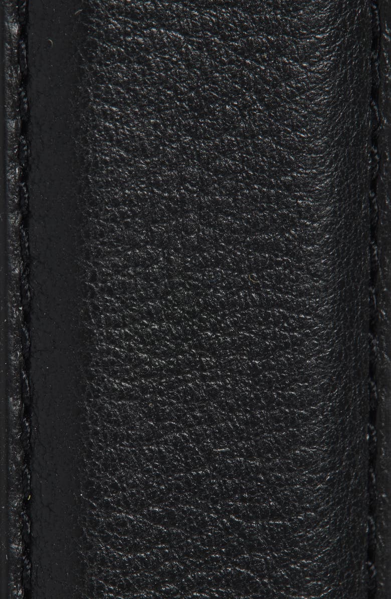 AllSaints Triple Keeper Belt, Alternate, color, Black / Warm Brass