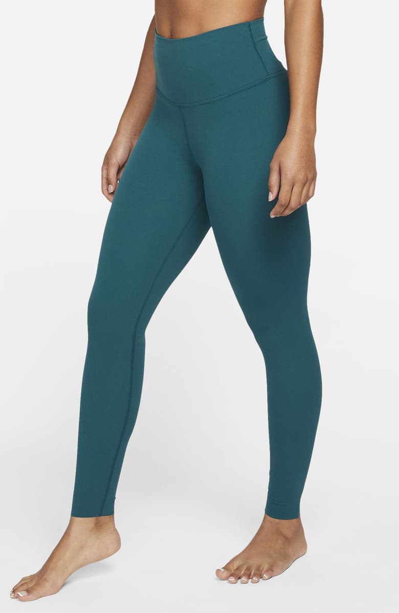 Nike Yoga Luxe 7/8 Tights, Alternate, color, Turquoise/ Geode Teal