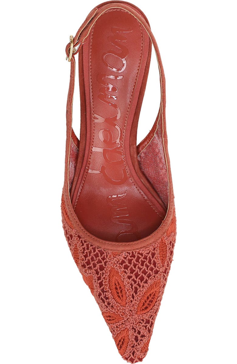 Sam Edelman Bianka Slingback Pump, Alternate, color, Coral Clay
