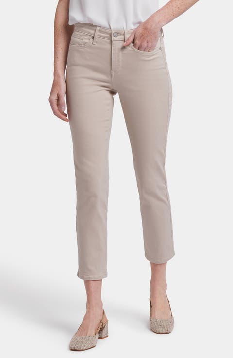 Sheri Slim Ankle Jeans (Mauve Haze)