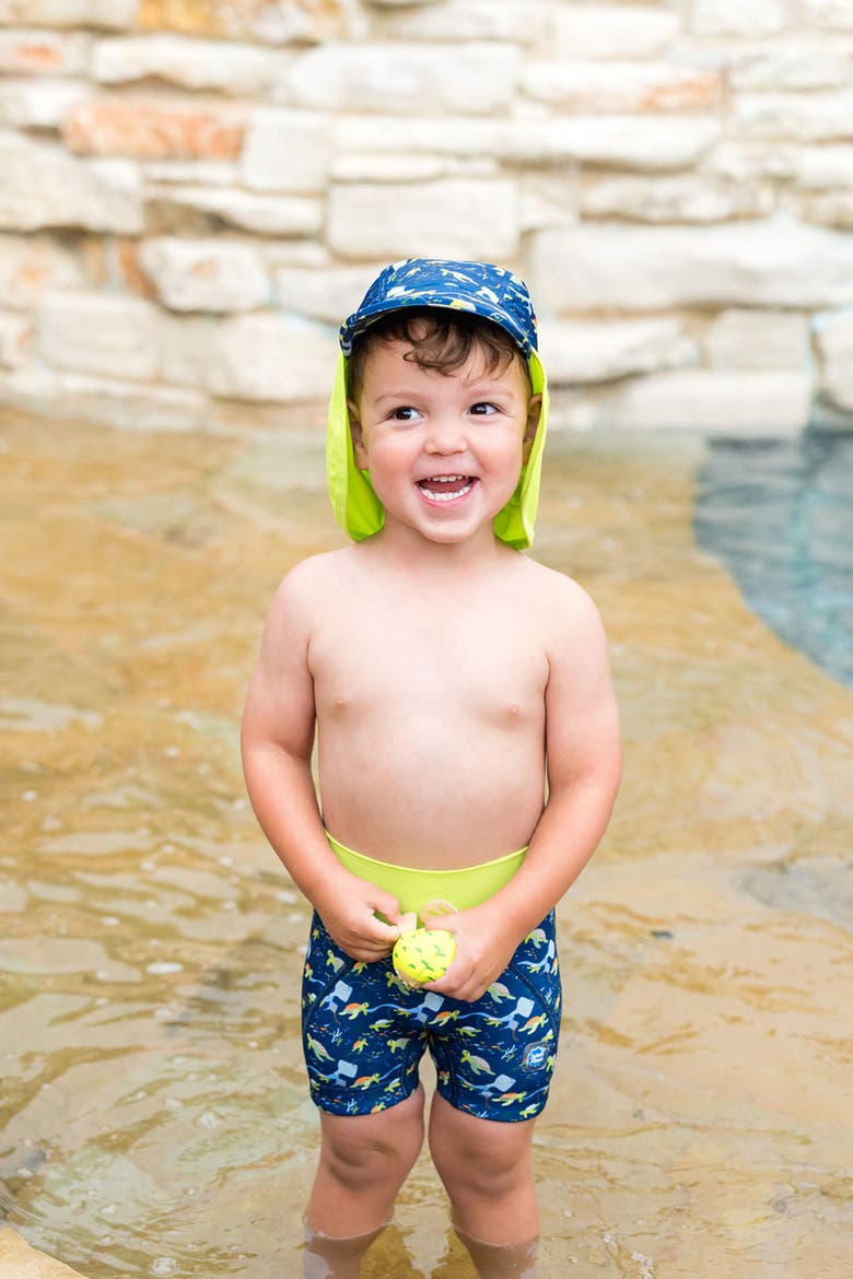 Legionnaire Sun Hat, Alternate, color, Turtle Tide