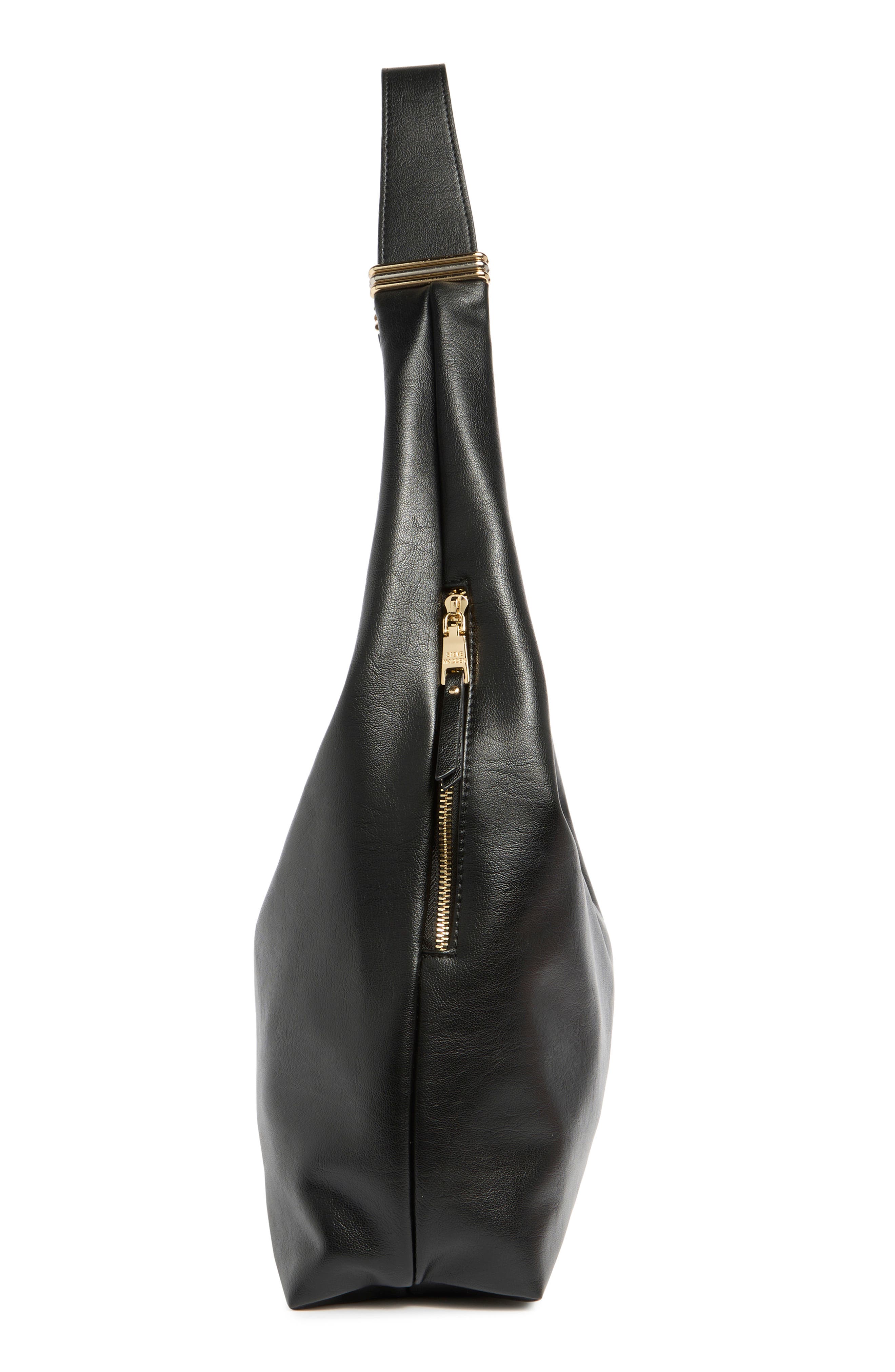 Steve Madden Nicola Hobo Bag, Alternate, color, Black