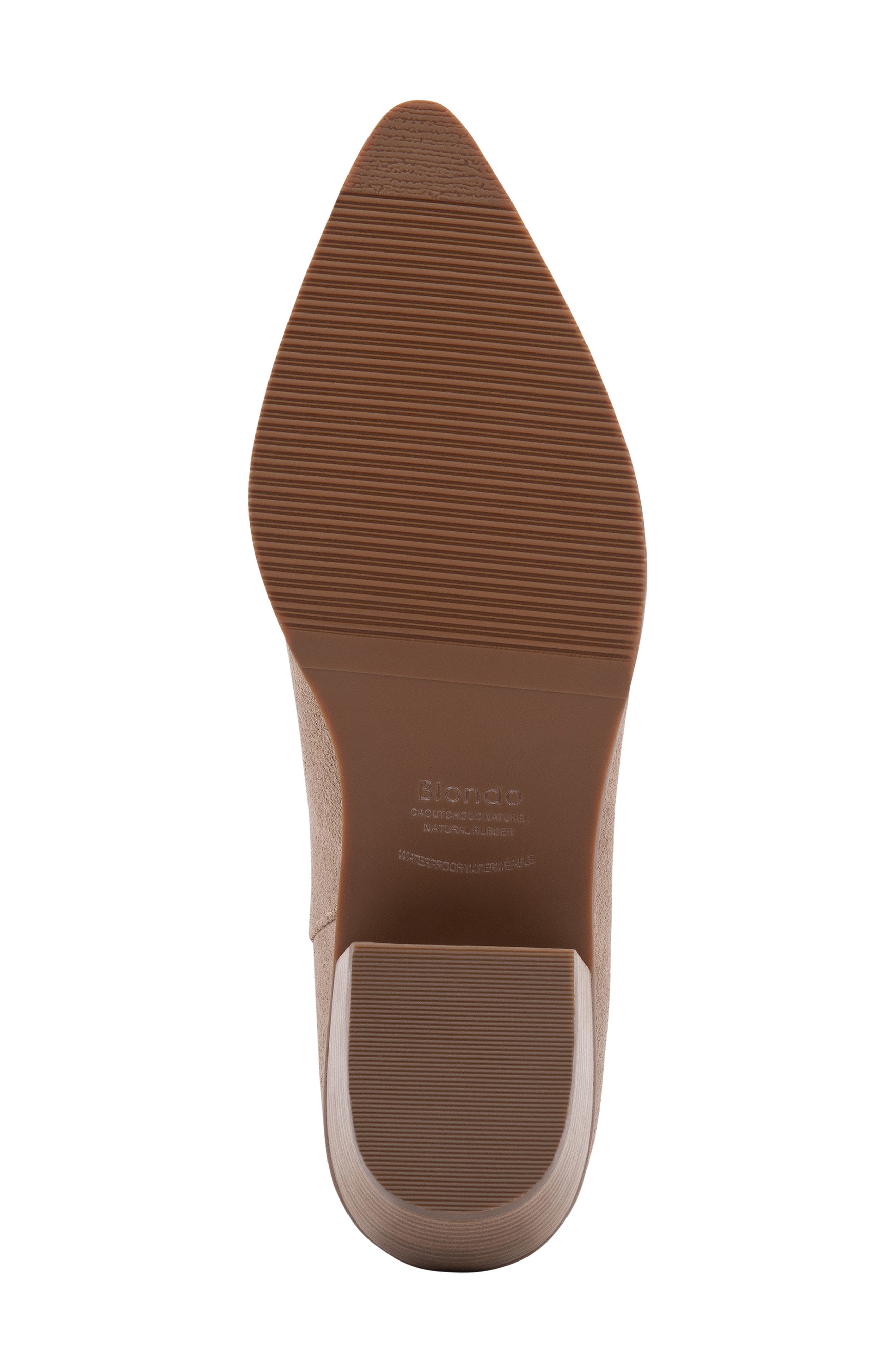 Quinn Waterproof Bootie, Alternate, color, SAND SUEDE