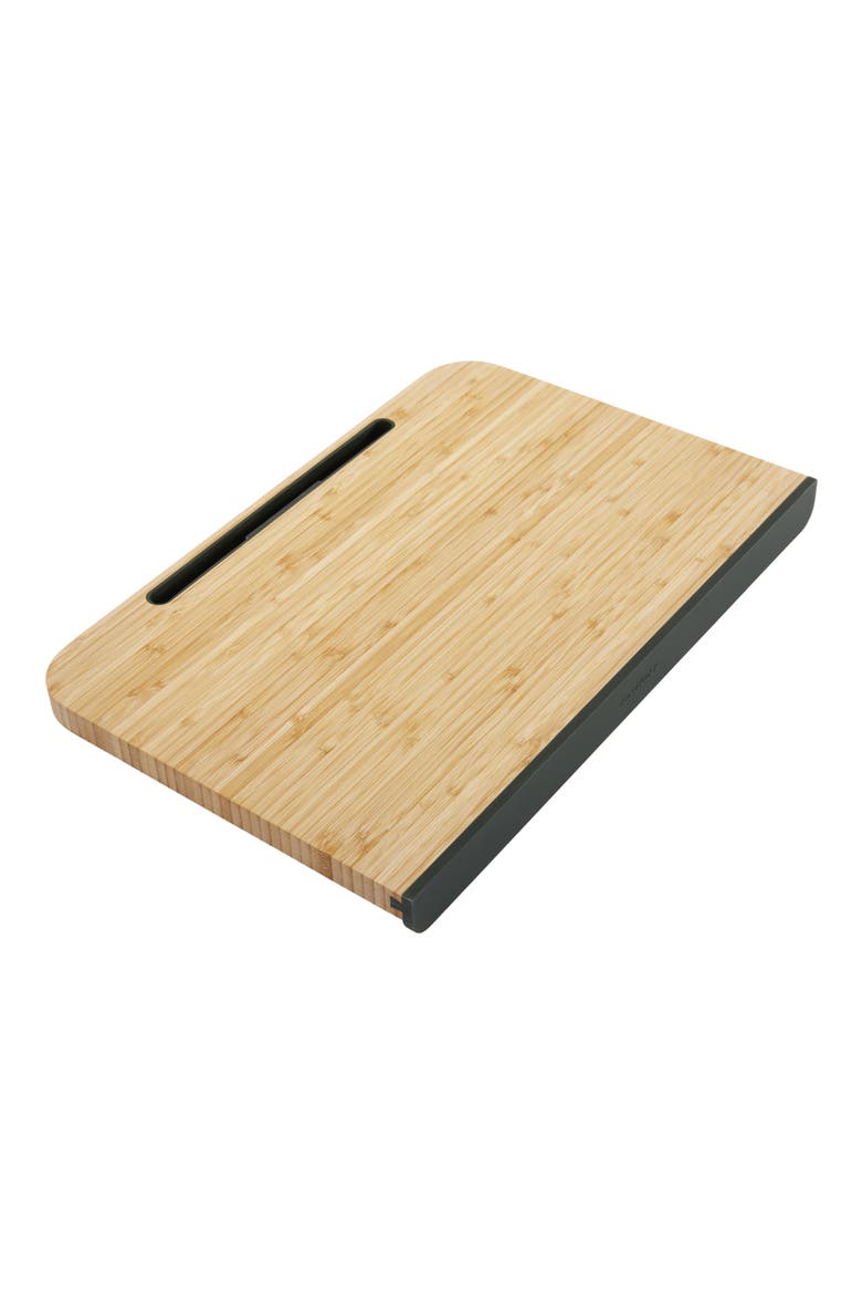 Elements Bamboo Cutting Board, Alternate, color, BEIGE