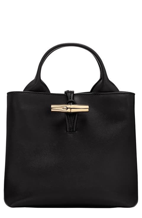 Small Le Roseau Leather Tote