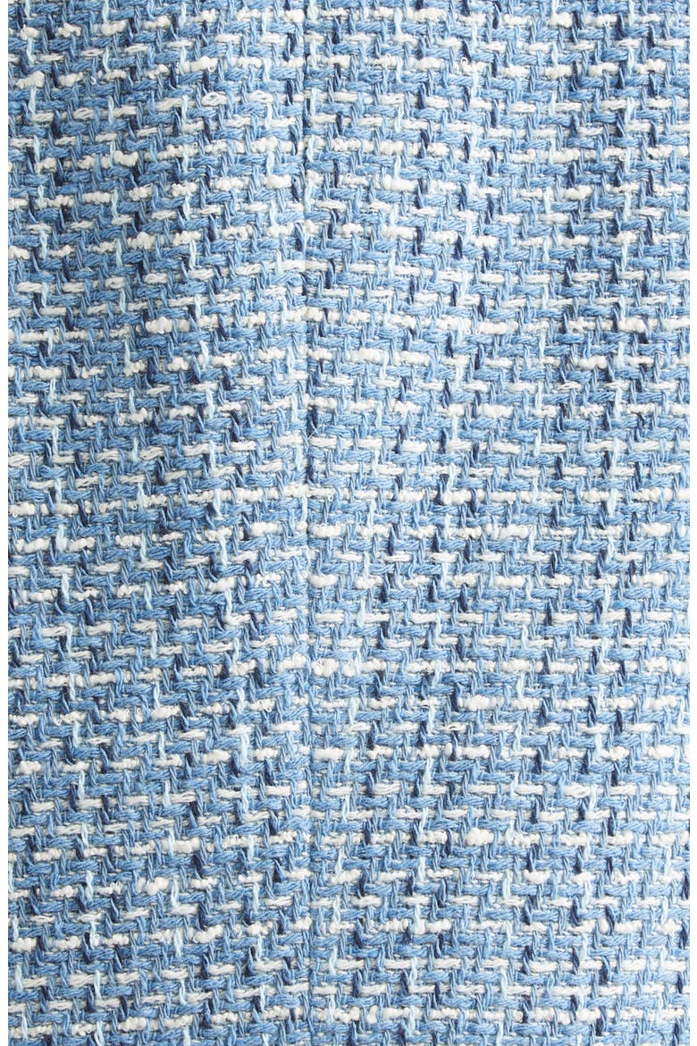 Vilette Tweed Crop Jacket, Alternate, color, DENIM BLUE/ MIDNIGHT