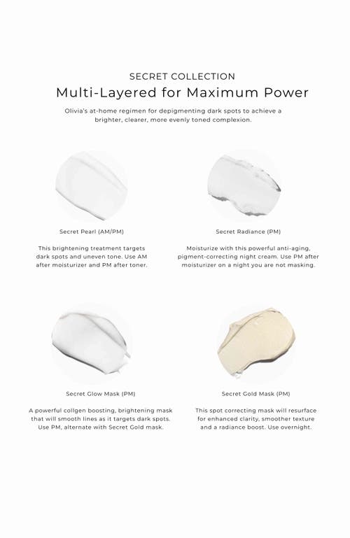 Olivia Quido Skincare The Secret Collection In Transparent