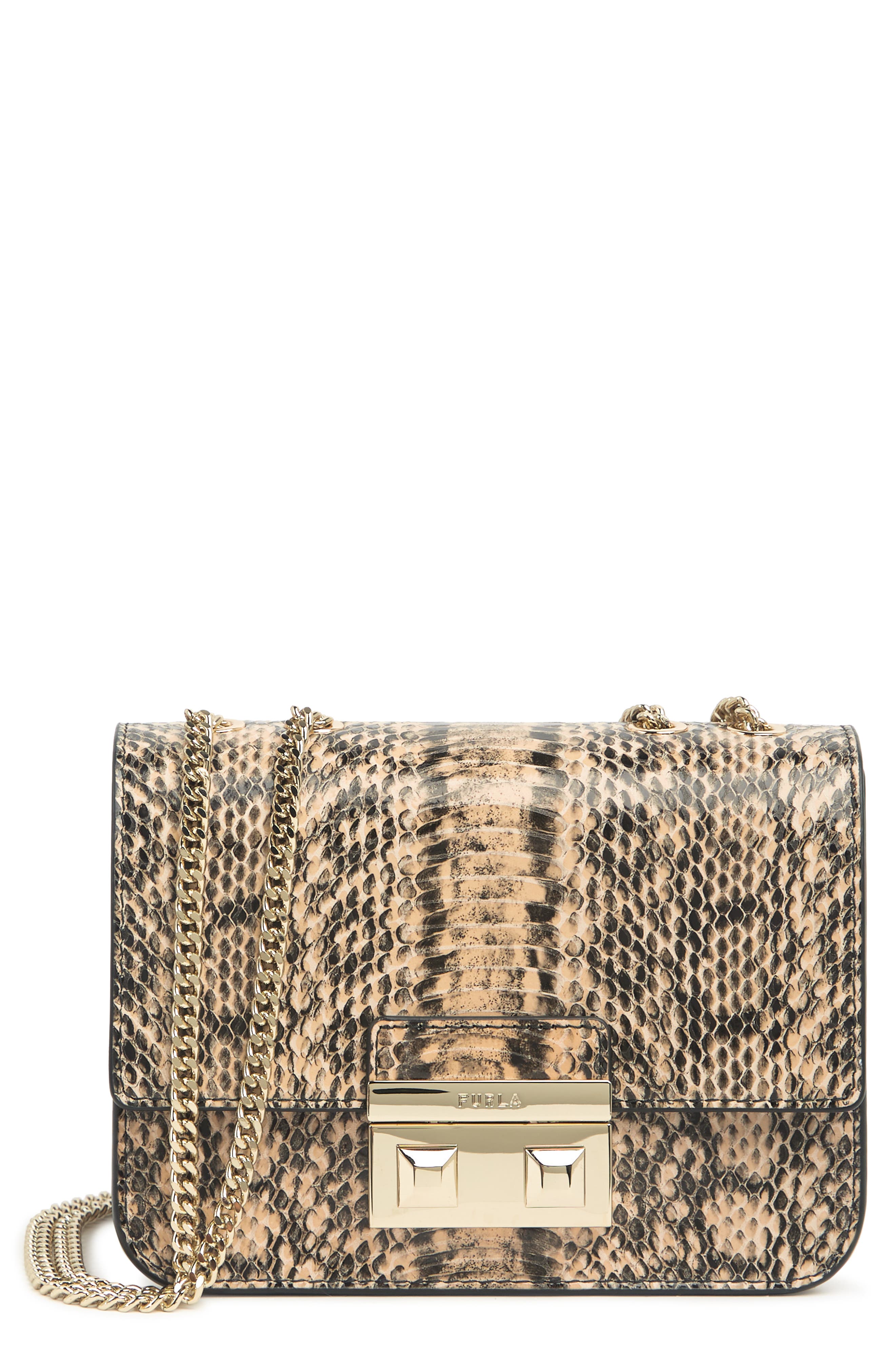 Bella Mini Crossbody Bag, Main, color, TONI CAPPUCCINO
