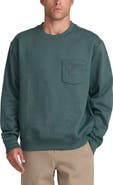 RVCA Dayshift Pocket Crewneck Sweatshirt