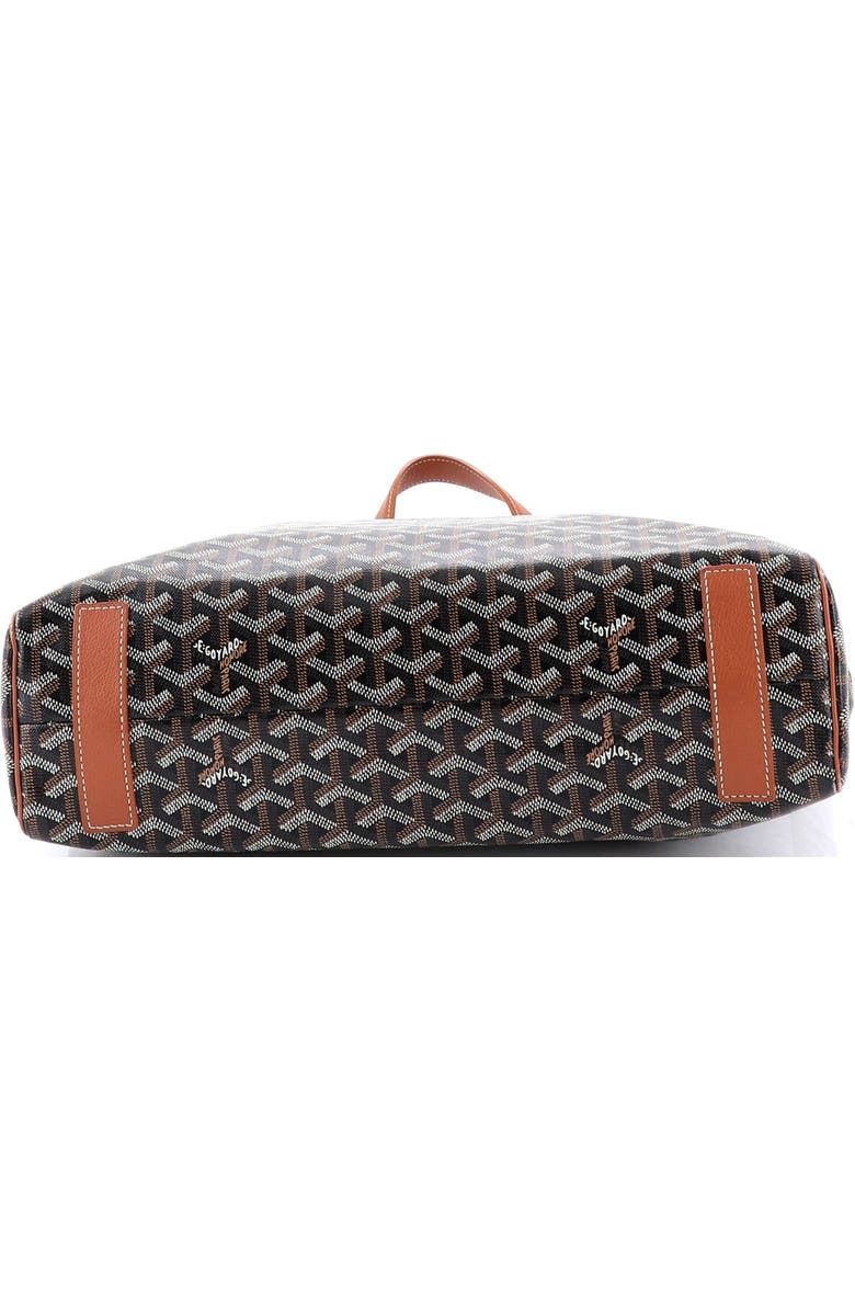 Pre-Owned Goyard Voltaire III Tote Coated Canvas, Alternate, color, Brown