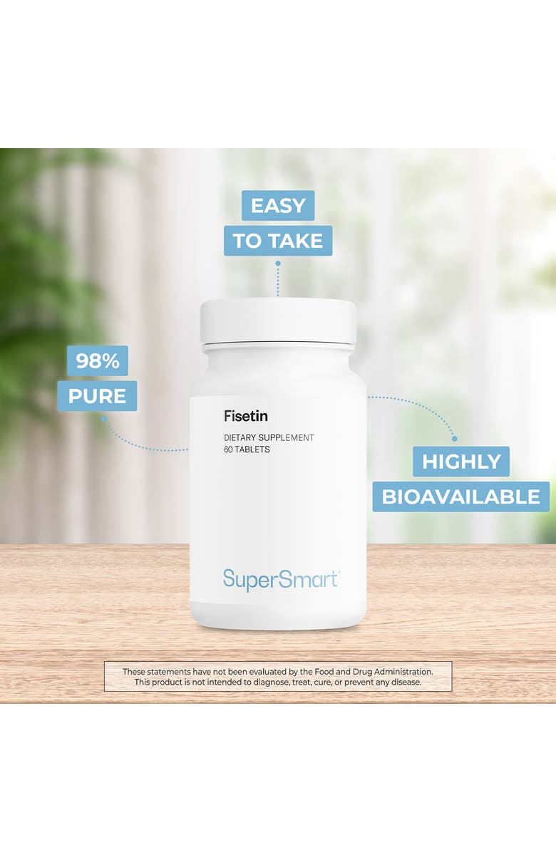 SuperSmart Fisetin 500mg per Day, Alternate, color, NO COLOR