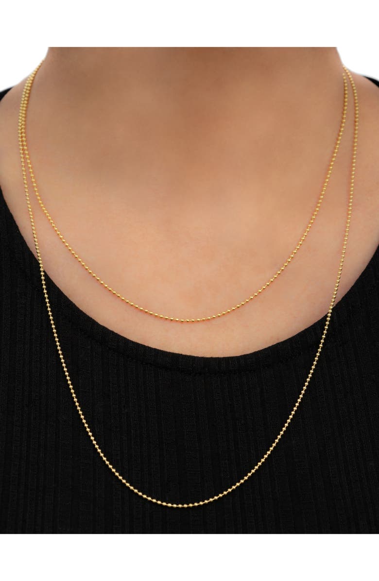 Stephanie Windsor Baby Ball Chain Necklace, Alternate, color,