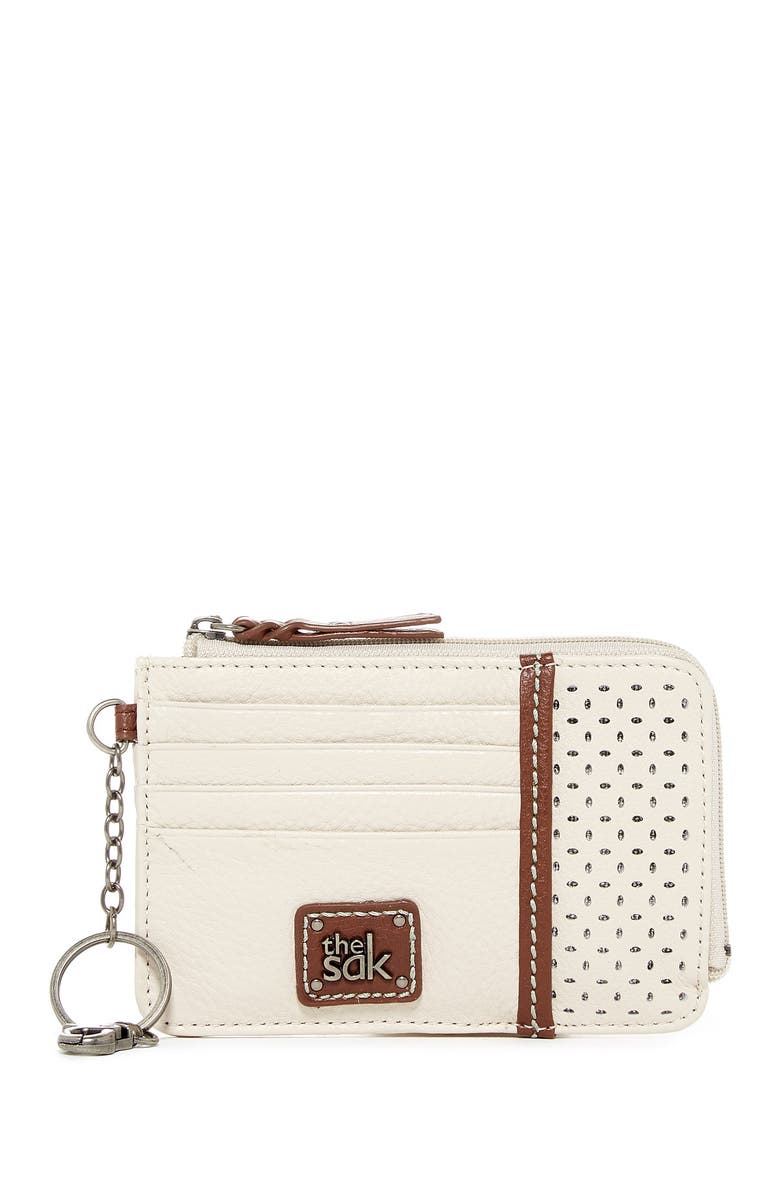 The Sak Iris Leather Card Wallet, Main, color,