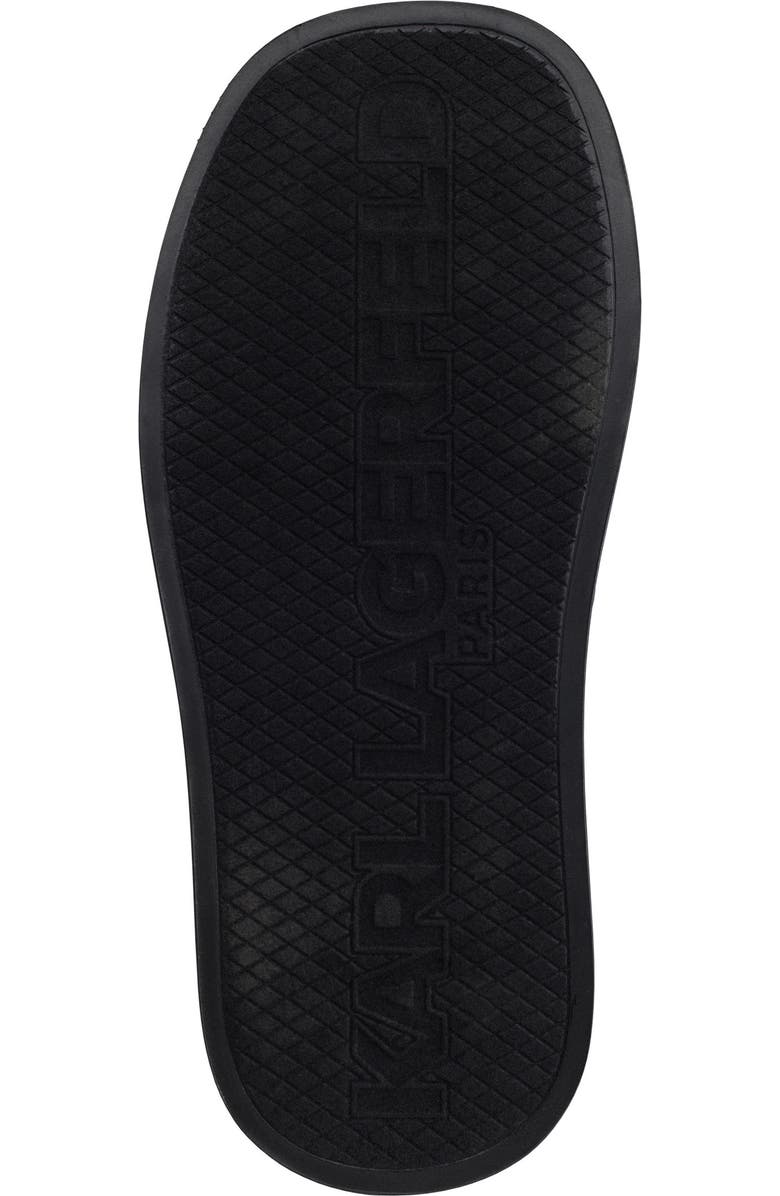 KARL LAGERFELD PARIS Ohare Platform Slide Sandal, Alternate, color,