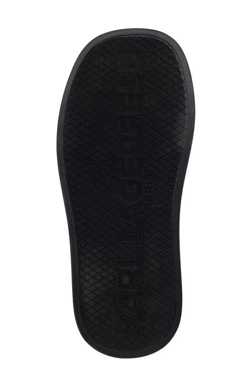 Karl Lagerfeld Ohare Platform Slide Sandal