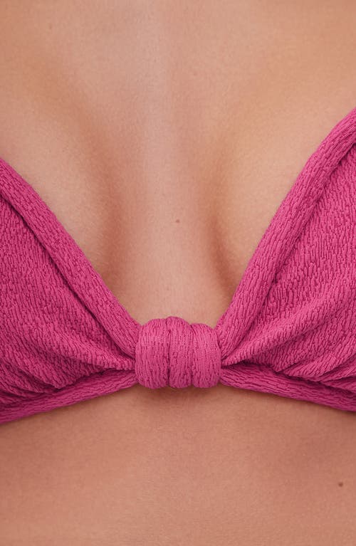 Vix Paula Hermanny Firenze Erin Susie Bikini Top In Pink