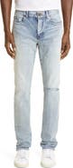 Saint Laurent Distressed Skinny Fit Jeans