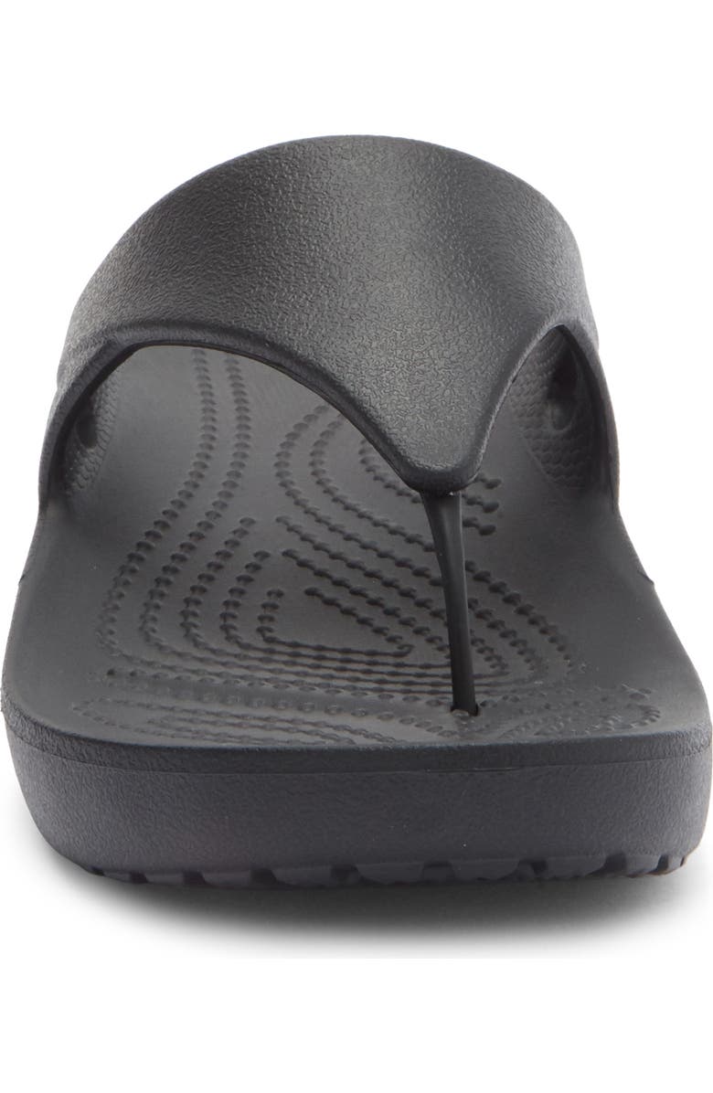 CROCS Kadee Wedge Flip Flop, Alternate, color, Black