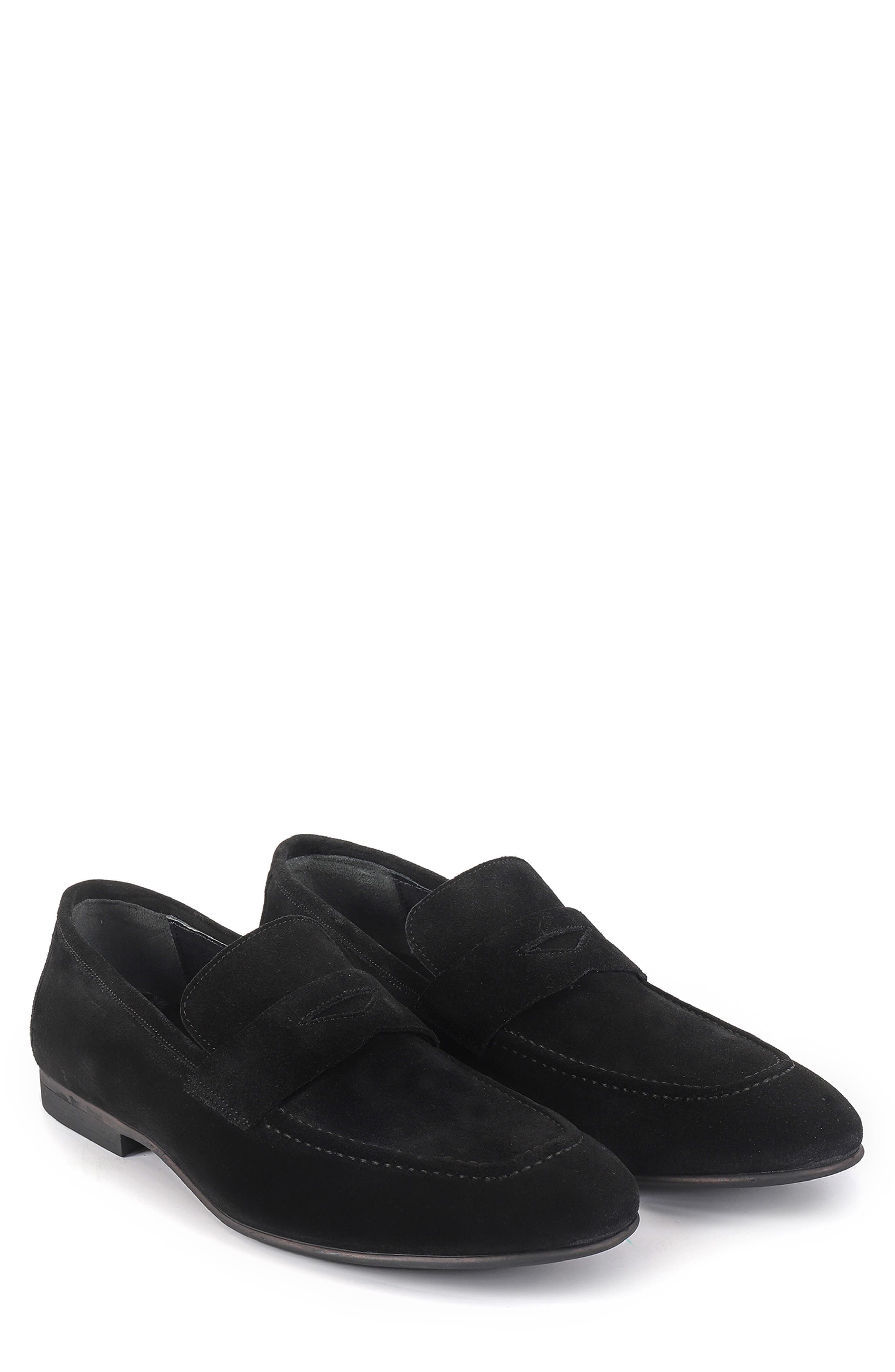 VELLAPAIS Largo Penny Loafer, Alternate, color, Black