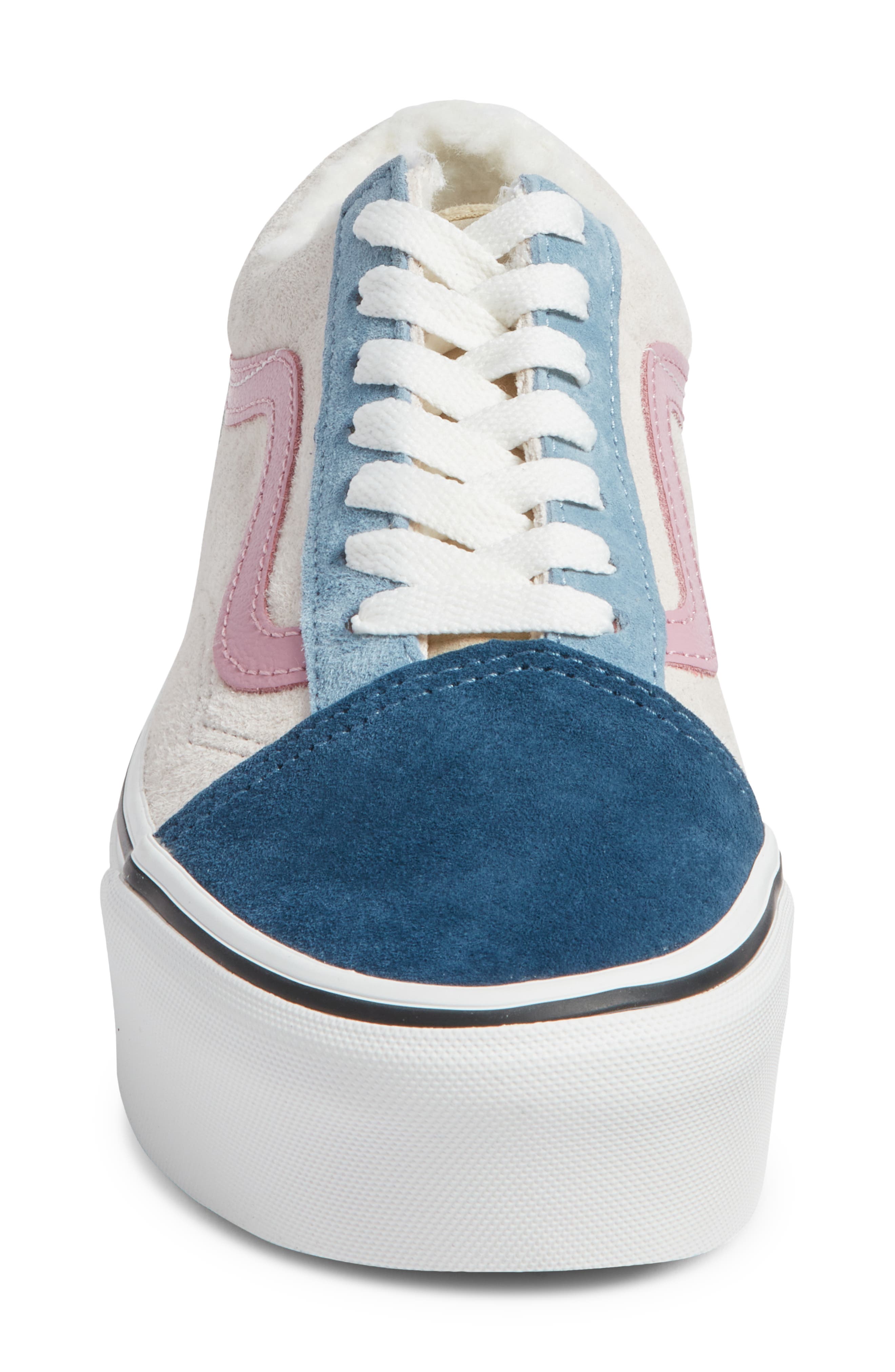 Old Skool Stackform Sneaker, Alternate, color, MULTI COLOR