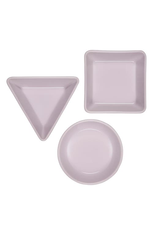 Le Creuset Set Of 3 Tapas Dishes In Shallot