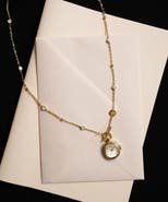 Timex® Mini Cavatina Pendant Necklace Watch, 17mm x 25mm