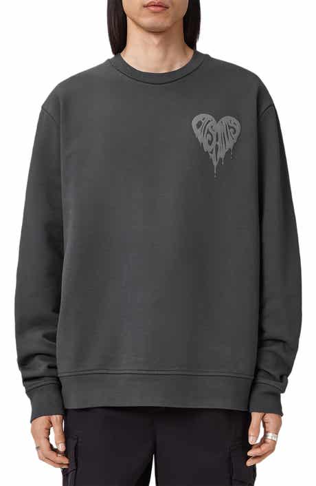 AllSaints Trip Crewneck Cotton Sweatshirt