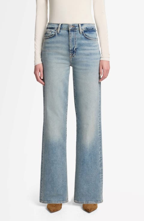Alexa High Waist Straight Leg Jeans