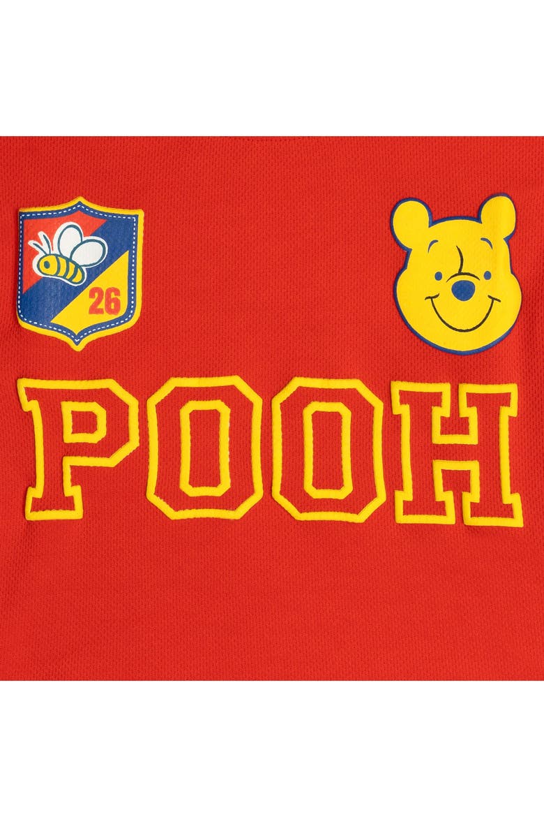 Winnie the Pooh Soccer Jersey and Shorts Set, Alternate, color, Pooh Red Blue Yellow