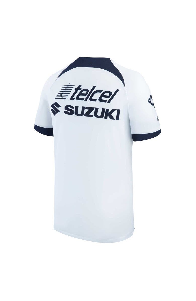 Nike Youth Nike White Pumas 2023/24 Home Stadium Replica Jersey, Alternate, color, 