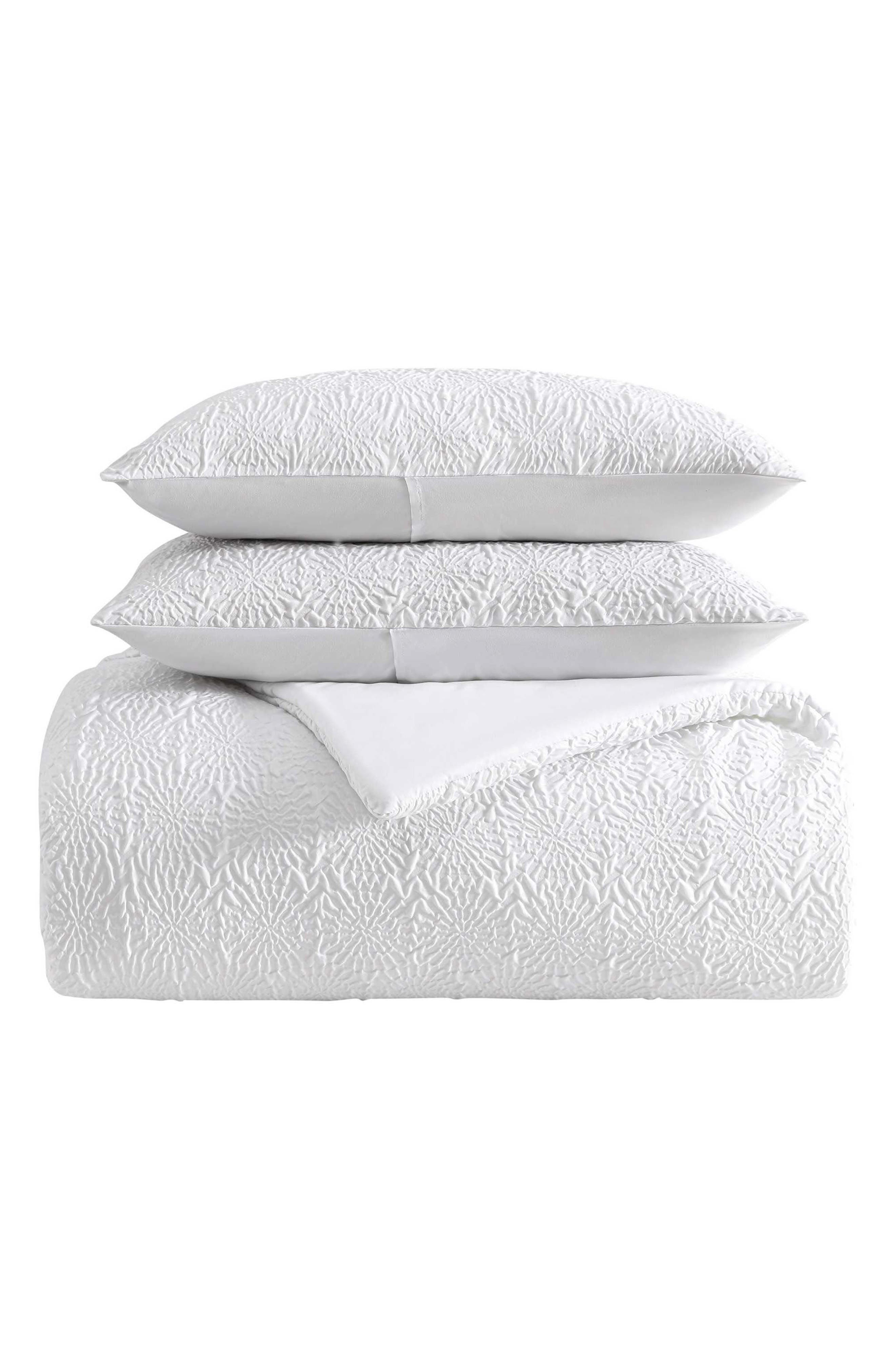 Nautica Sunflower Embossed Microfiber Comforter, Sheets & Throw Set