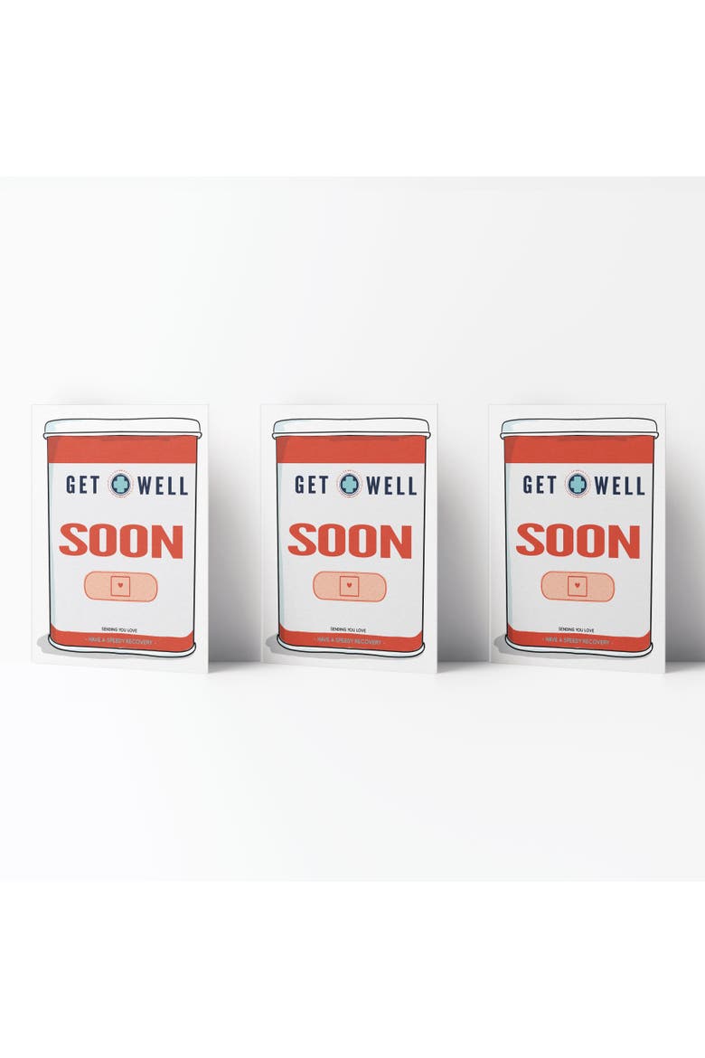 Everyday Greeting Cards "Get Well Soon", Main, color, Multi-Pack