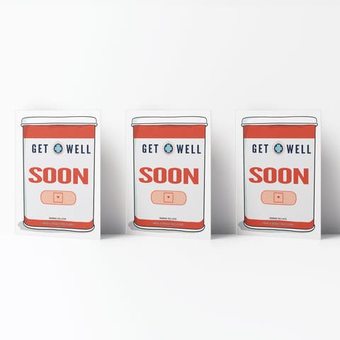 Everyday Greeting Cards "Get Well Soon"