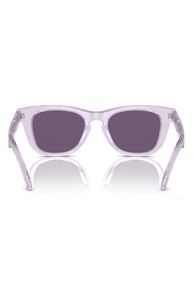 Burberry Kids' 46mm Square Sunglasses, Alternate, color, Lilac / Violet