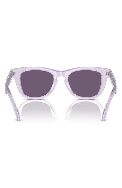 Burberry Kids' 46mm Square Sunglasses In Purple