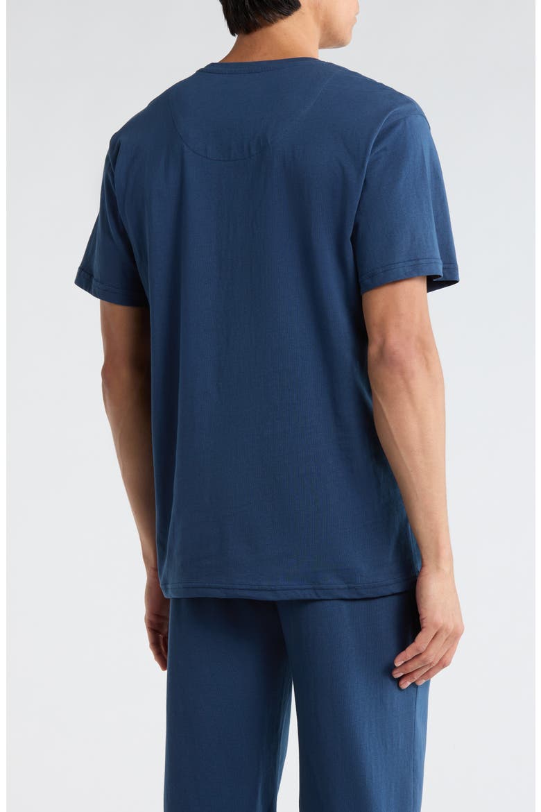 Cotton Pajama T-Shirt, Alternate, color, SKY BLUE