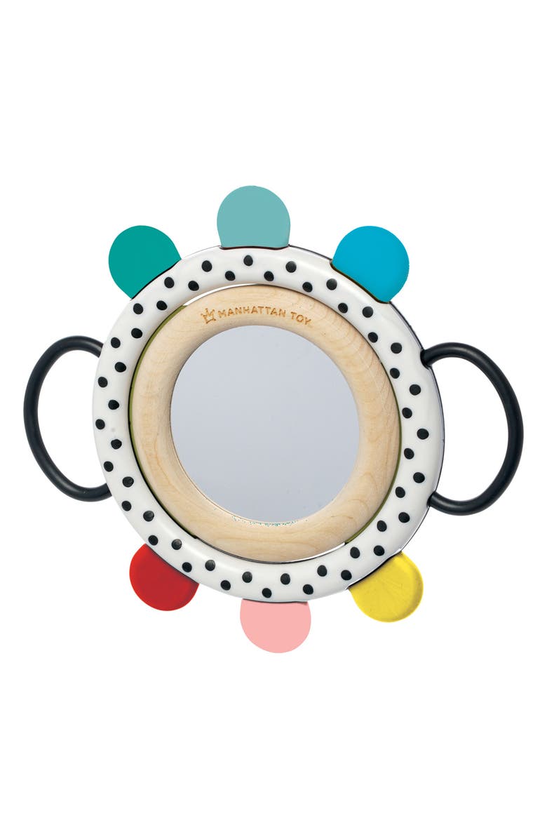 Manhattan Toy Wimmer Grasp & See Mirror, Alternate, color, Multi-Color