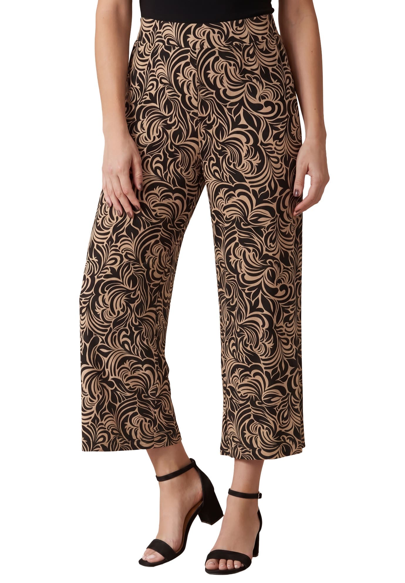 selected BLACK KHAKI SCROLL