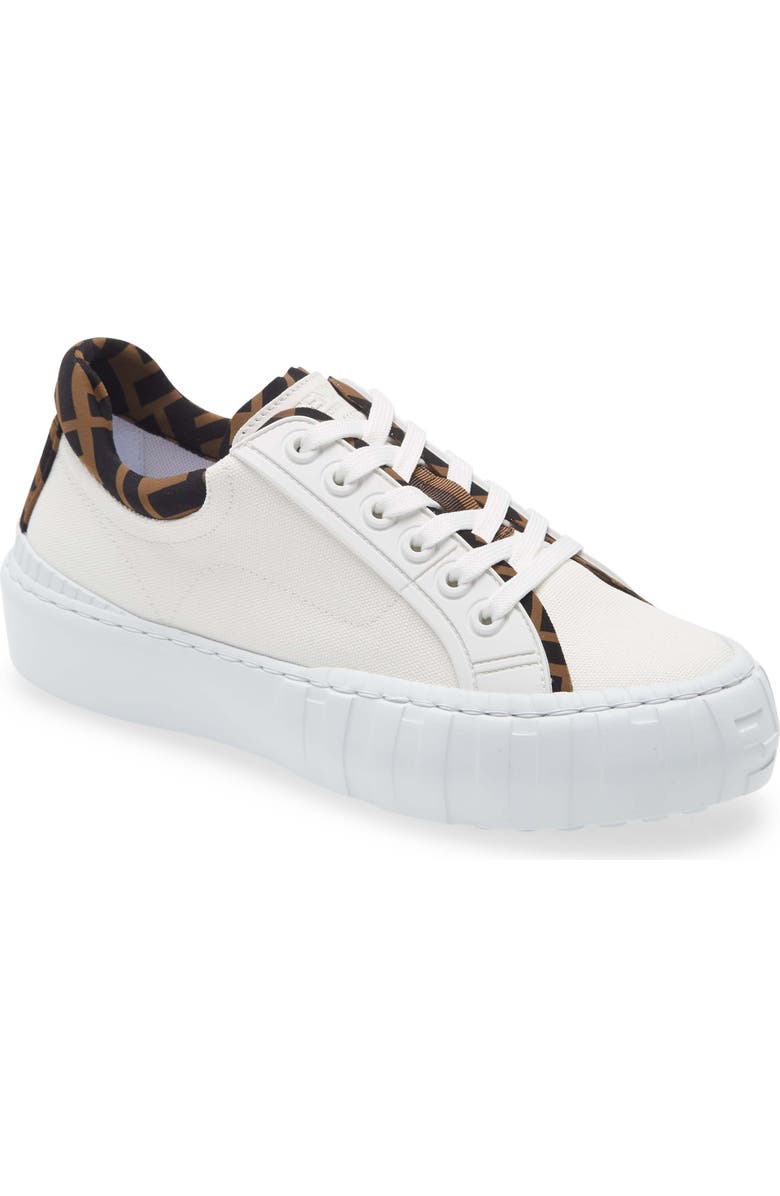 Fendi FF Logo Platform Sneaker, Main, color,
