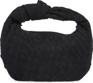 URBAN EXPRESSIONS HANDBAGS Woven Faux Suede Clutch