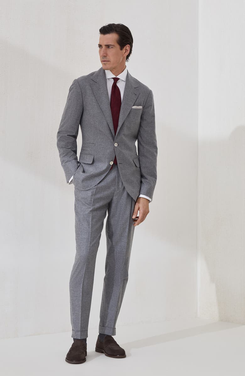 Brunello Cucinelli Twill shirt, Alternate, color, White