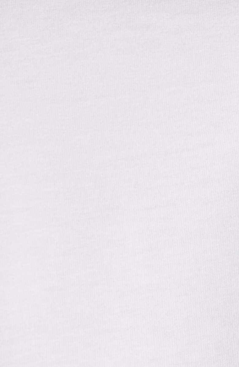 Moncler Logo Patch Cotton T-Shirt, Alternate, color, Pale Pink