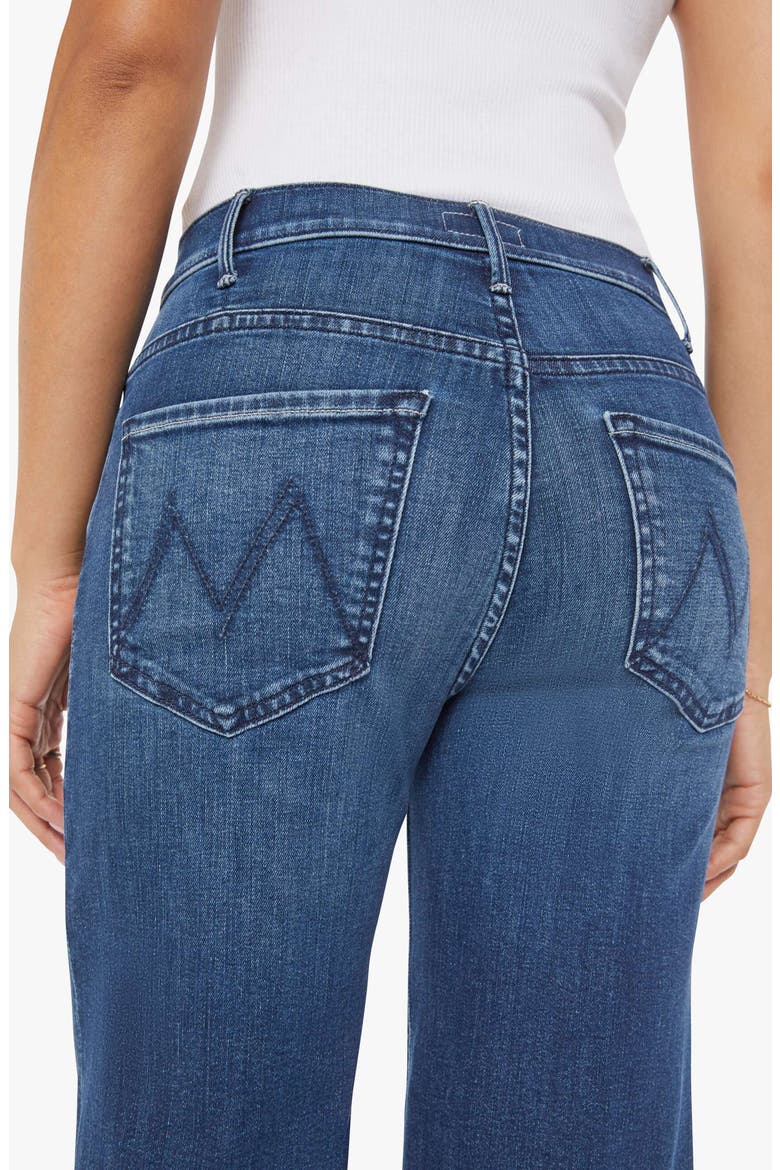 The Lil' Hustler Roller Skimp High Waist Wide Leg Jeans, Alternate, color, HEIRLOOM