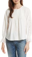 Joie Kalyssa Eyelet Top